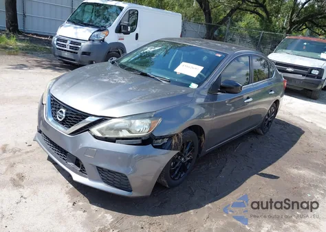 2018 Nissan Sentra S z USA, uszkodzony, nr VIN 3N1AB7AP6JY339181